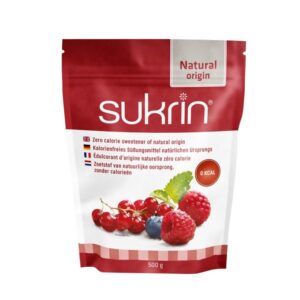 Sukrin EU - ერითრიტოლი, შაქრის ბუნებრივი შემცვლელი, დიაბეტური