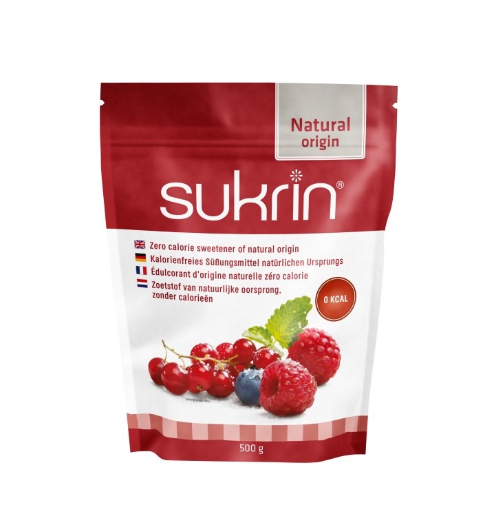 Sukrin EU - ერითრიტოლი, შაქრის ბუნებრივი შემცვლელი, დიაბეტური